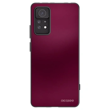 Picasee Μαύρη θήκη σιλικόνης για Xiaomi Redmi Note 11 Pro 5G - Velvet Bordeaux