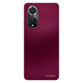 Picasee διαφανής θήκη σιλικόνης Huawei Nova 9 SE - Velvet Bordeaux