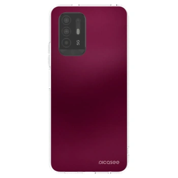 Picasee διαφανής θήκη σιλικόνης OPPO A94 5G - Velvet Bordeaux