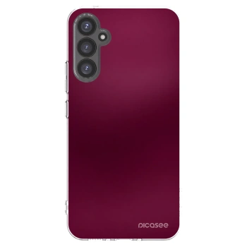 Picasee διαφανής θήκη σιλικόνης Samsung Galaxy A34 5G A346B - Velvet Bordeaux