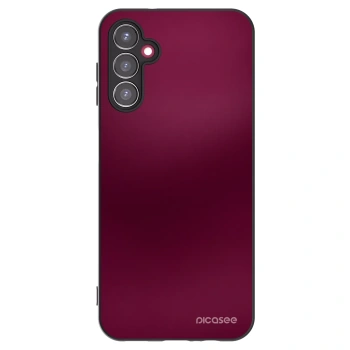 Picasee Μαύρη θήκη σιλικόνης για Samsung Galaxy A14 5G A146P - Velvet Bordeaux