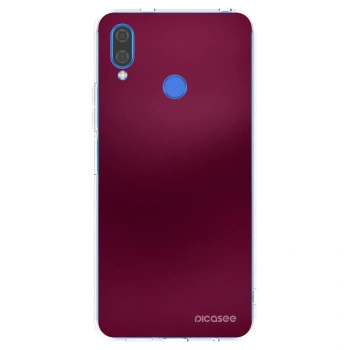 Picasee διαφανής θήκη σιλικόνης Huawei Nova 3i - Velvet Bordeaux