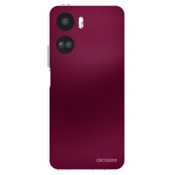 Picasee διαφανής θήκη σιλικόνης Honor 90 Lite 5G - Velvet Bordeaux