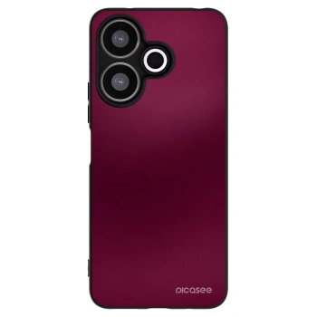 Picasee Μαύρη θήκη σιλικόνης για Xiaomi Redmi 13 4G - Velvet Bordeaux