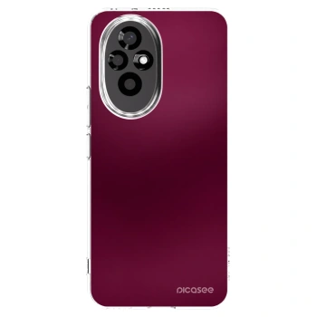 Picasee διαφανής θήκη σιλικόνης Honor 200 Pro 5G - Velvet Bordeaux