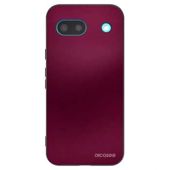Picasee Μαύρη θήκη σιλικόνης για Google Pixel 8 - Velvet Bordeaux