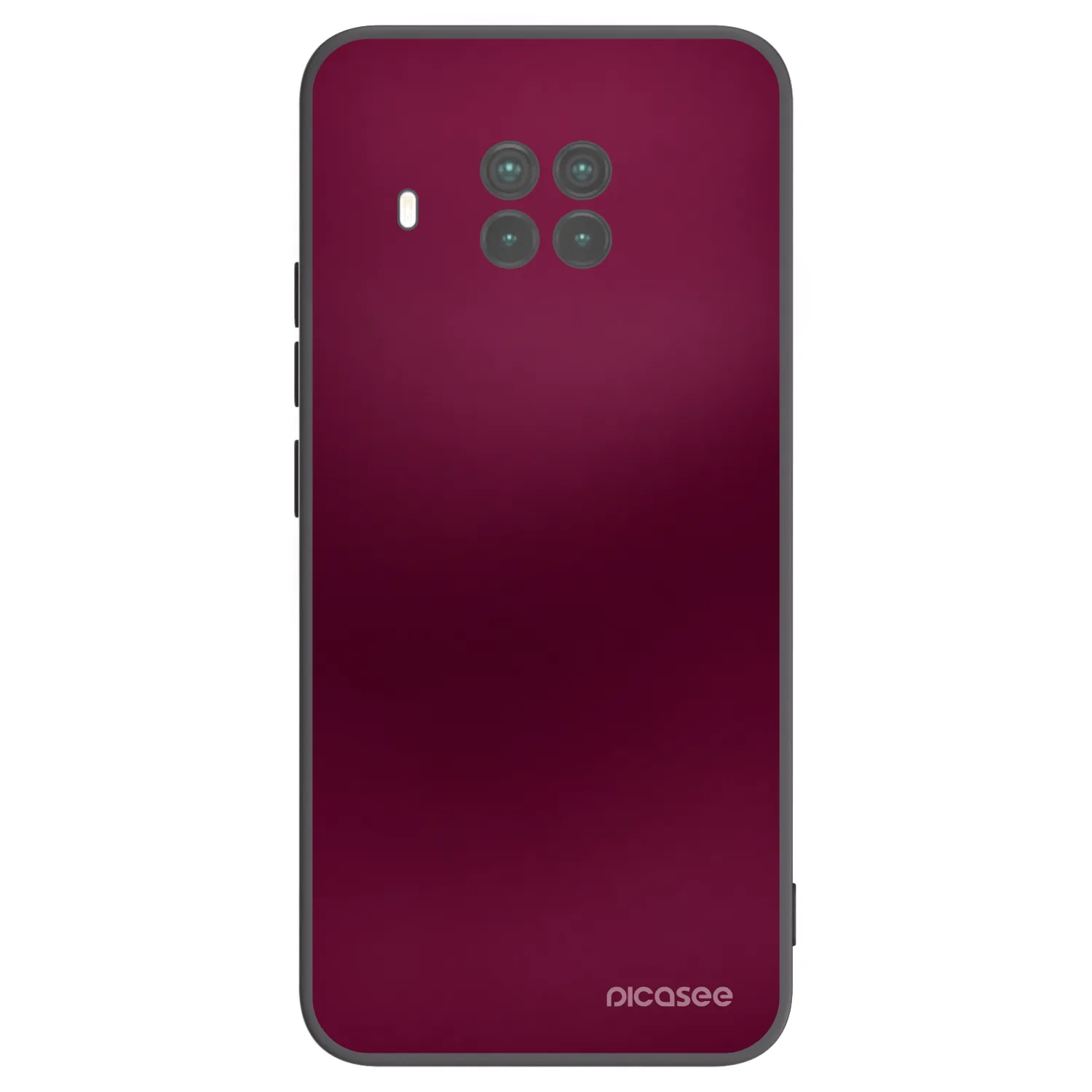 Picasee Μαύρη θήκη σιλικόνης για Xiaomi Mi 10T Lite - Velvet Bordeaux