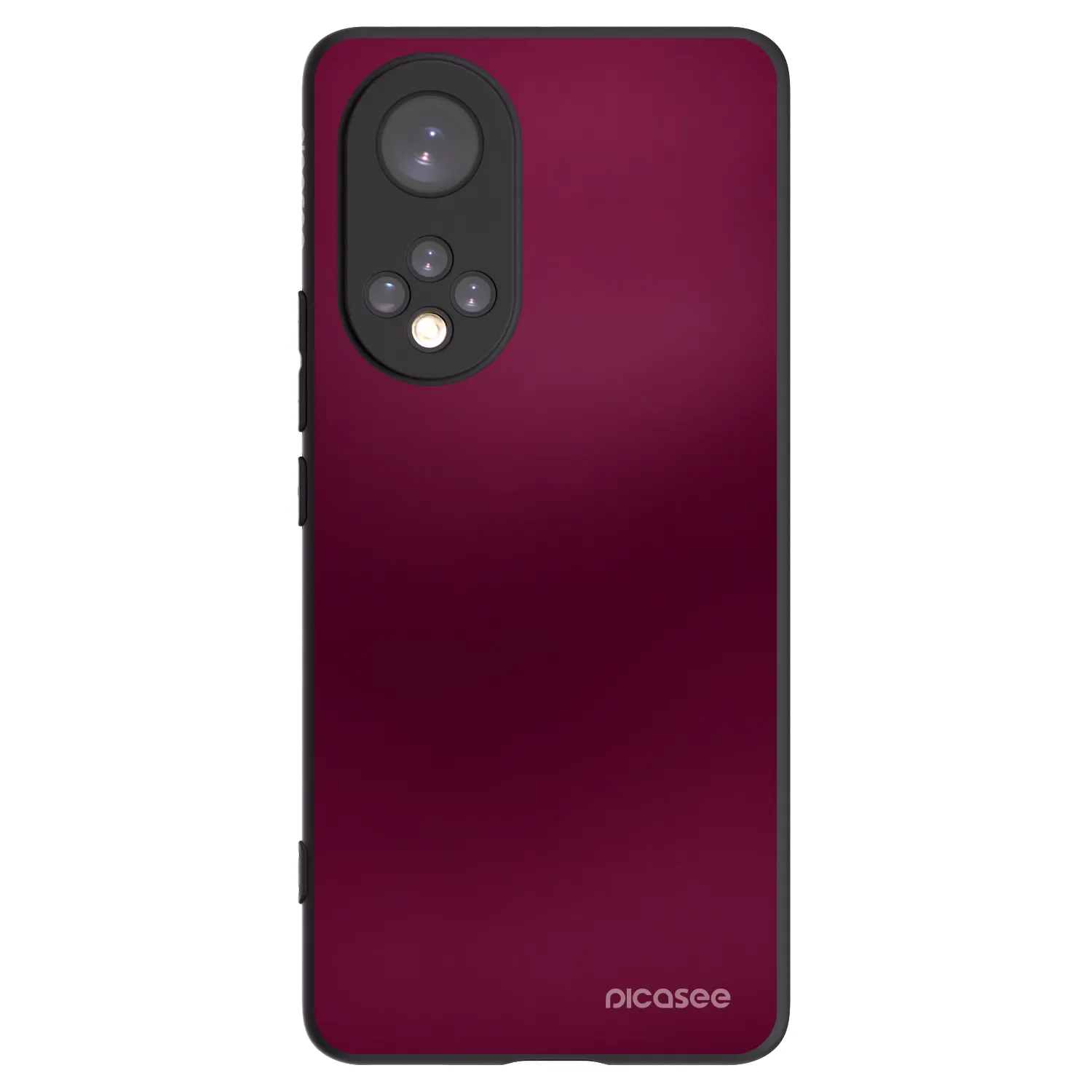 Picasee Μαύρη θήκη σιλικόνης για Huawei Nova 9 - Velvet Bordeaux