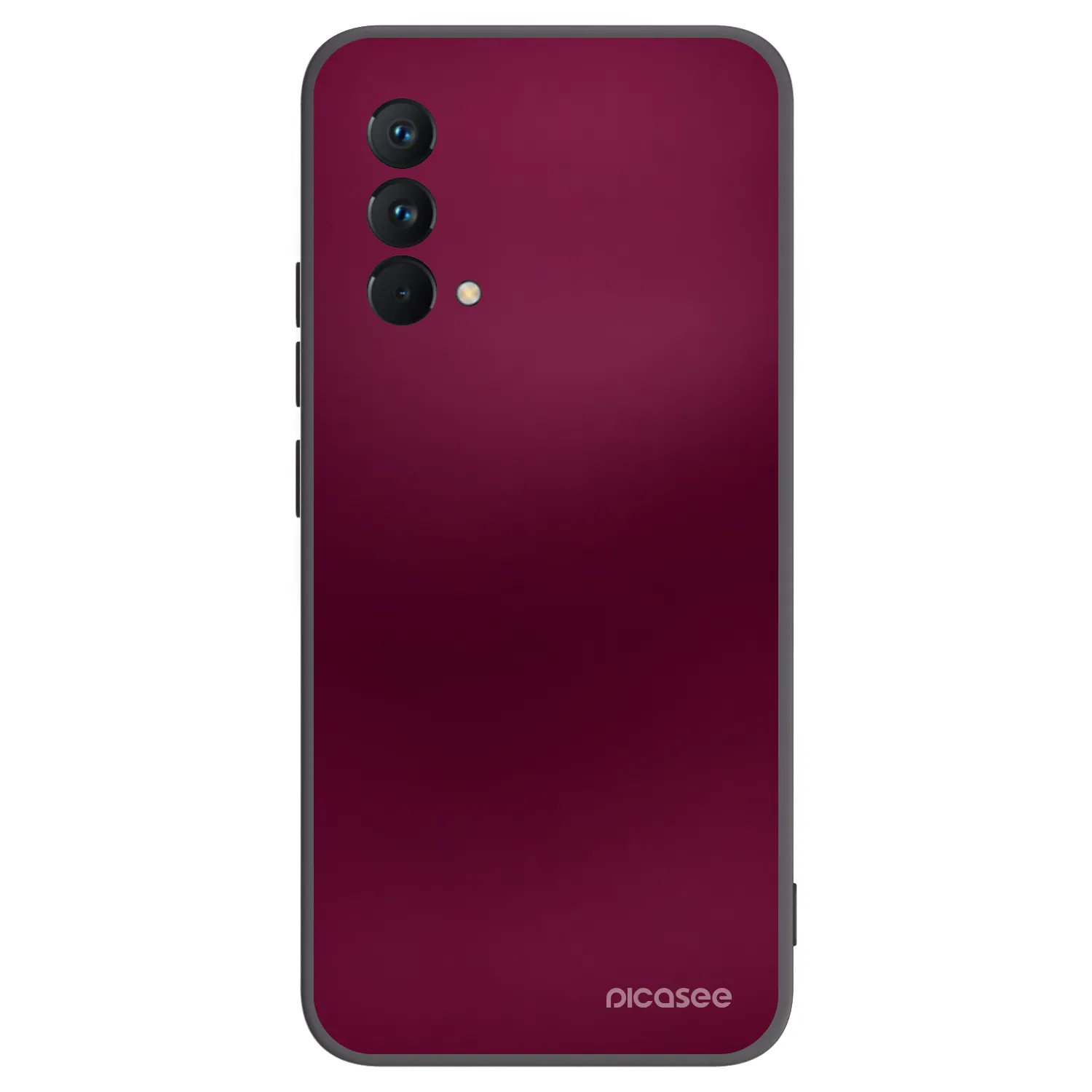 Picasee Μαύρη θήκη σιλικόνης για Realme GT Master Edition 5G - Velvet Bordeaux