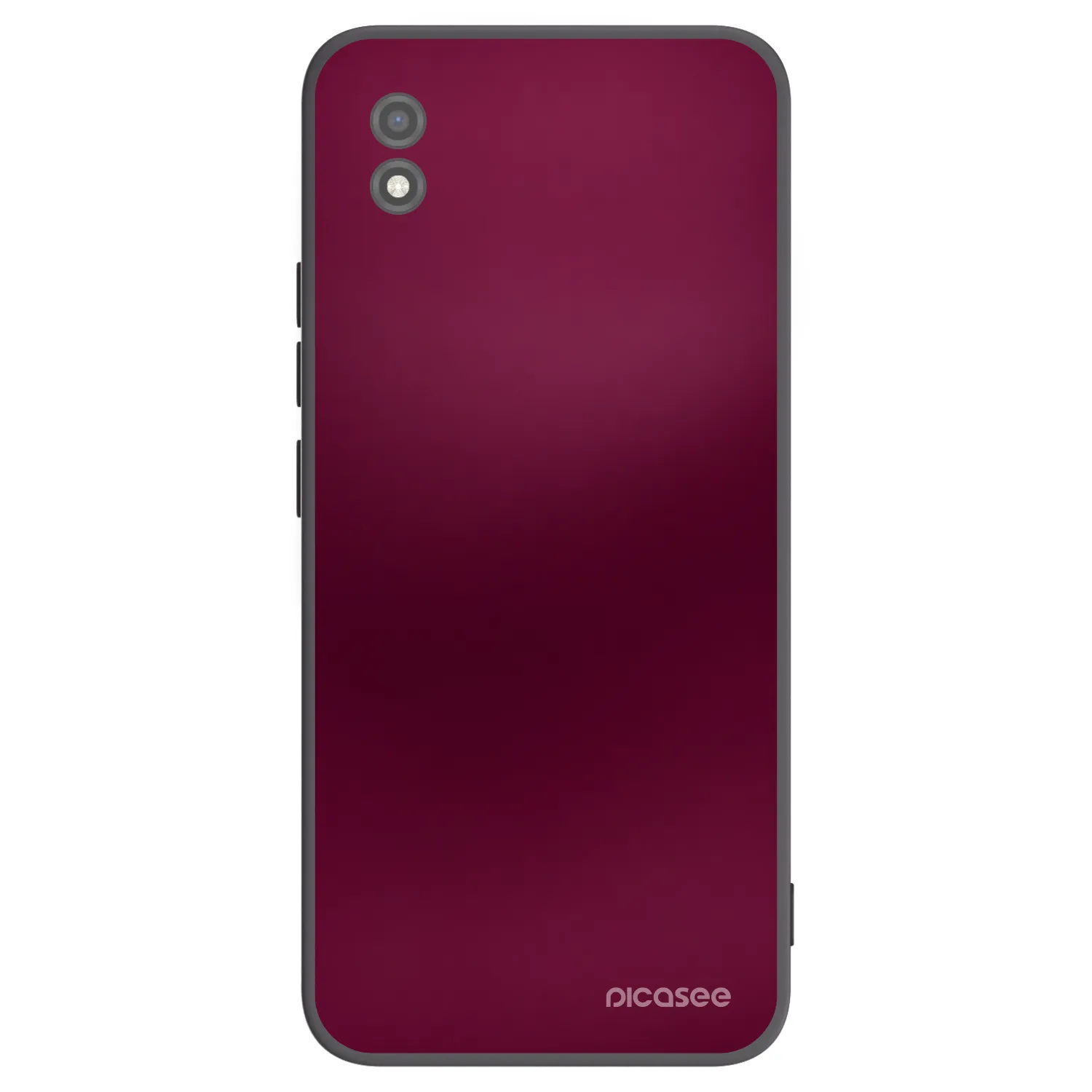 Picasee Μαύρη θήκη σιλικόνης για Realme C11 (2021) - Velvet Bordeaux