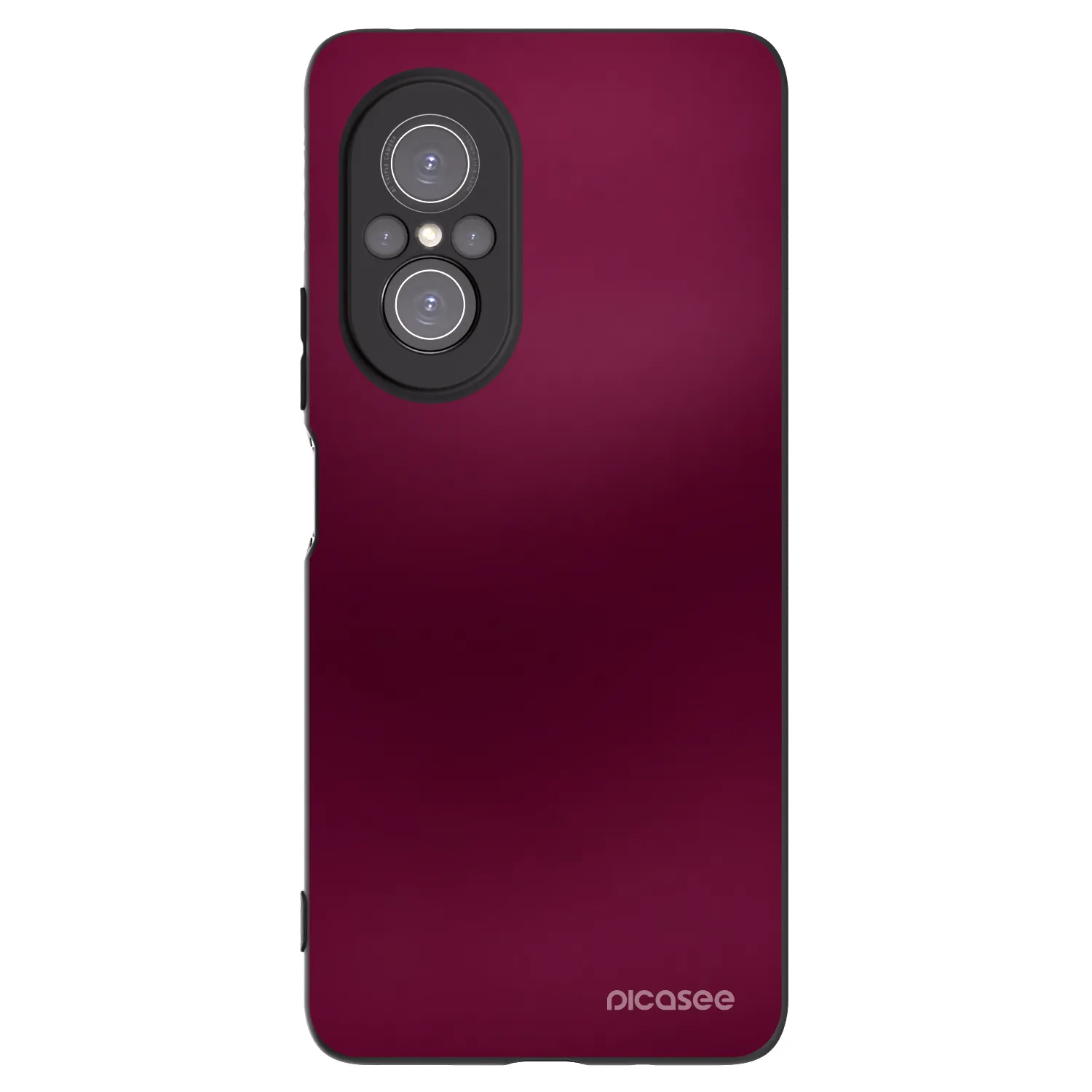 Picasee Μαύρη θήκη σιλικόνης για Huawei Nova 9 SE - Velvet Bordeaux