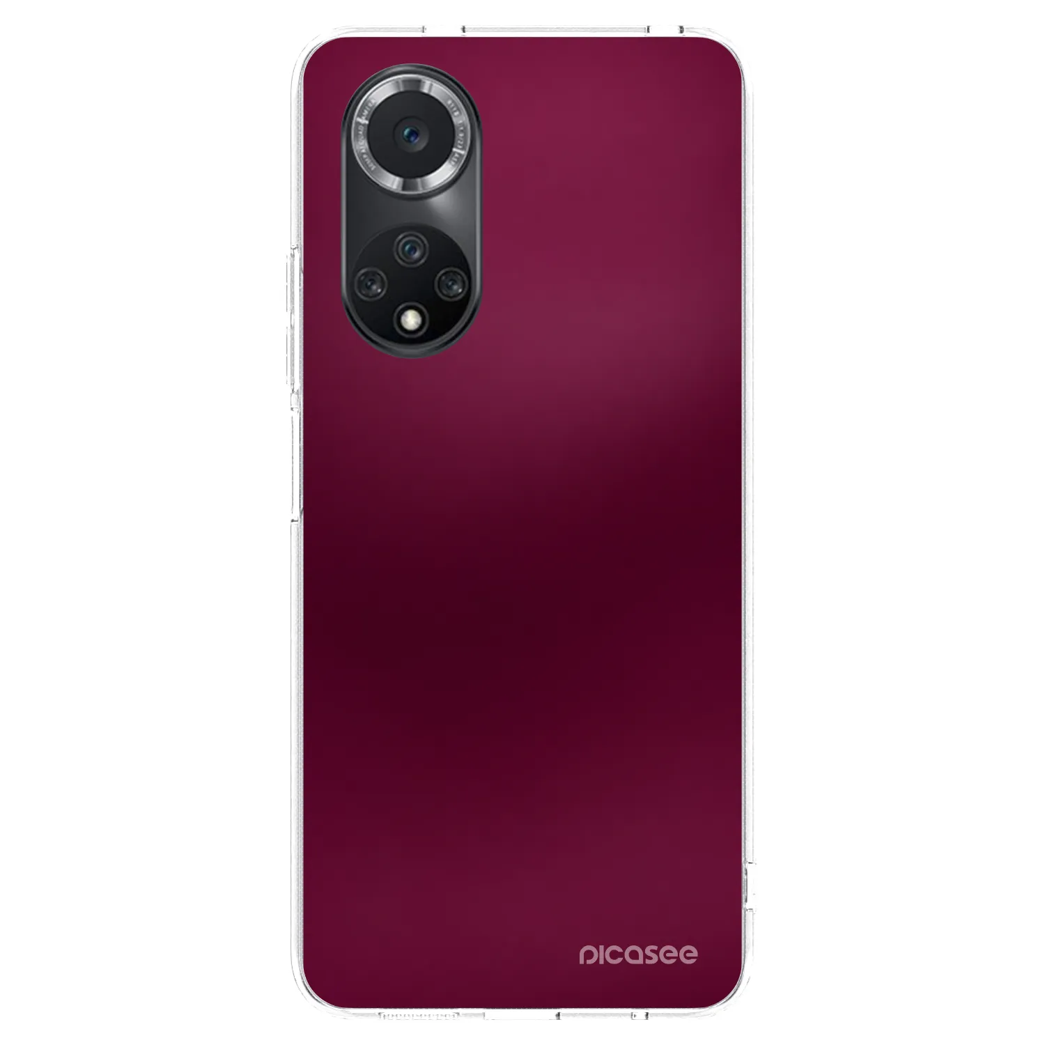 Picasee διαφανής θήκη σιλικόνης Huawei Nova 9 SE - Velvet Bordeaux
