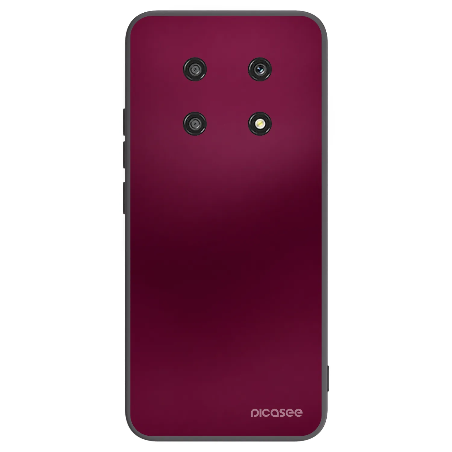 Picasee Μαύρη θήκη σιλικόνης για Honor Magic4 Lite 5G - Velvet Bordeaux