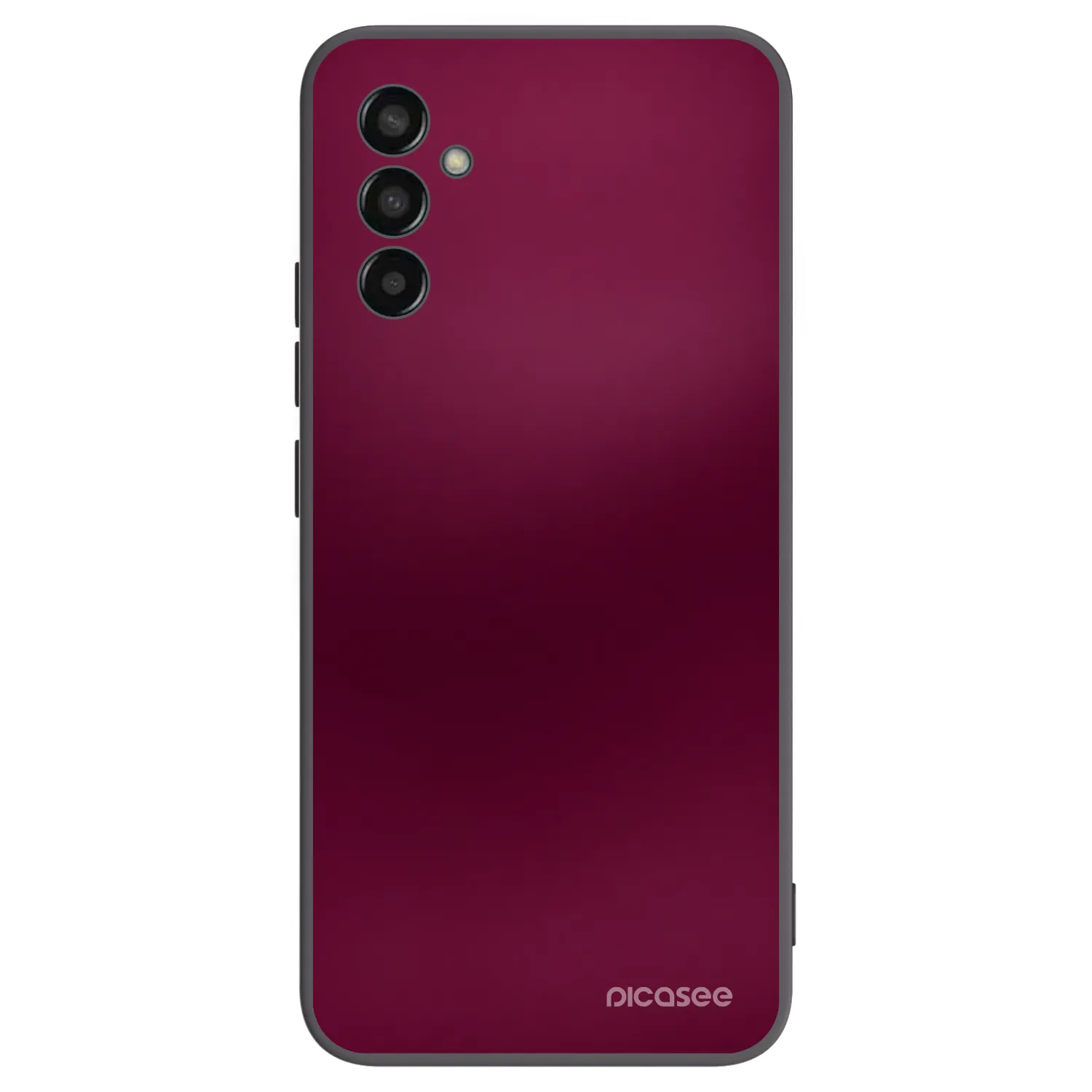 Picasee Μαύρη θήκη σιλικόνης για Samsung Galaxy M13 M135F - Velvet Bordeaux