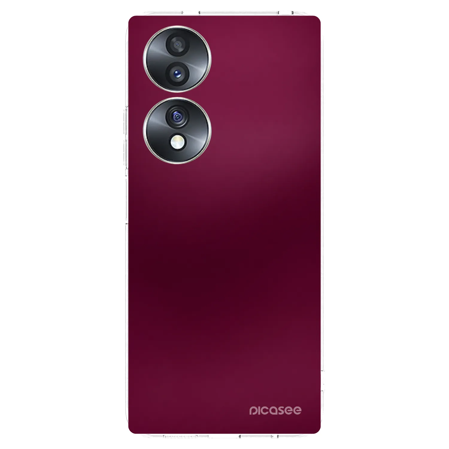 Picasee διαφανής θήκη σιλικόνης Honor 70 - Velvet Bordeaux