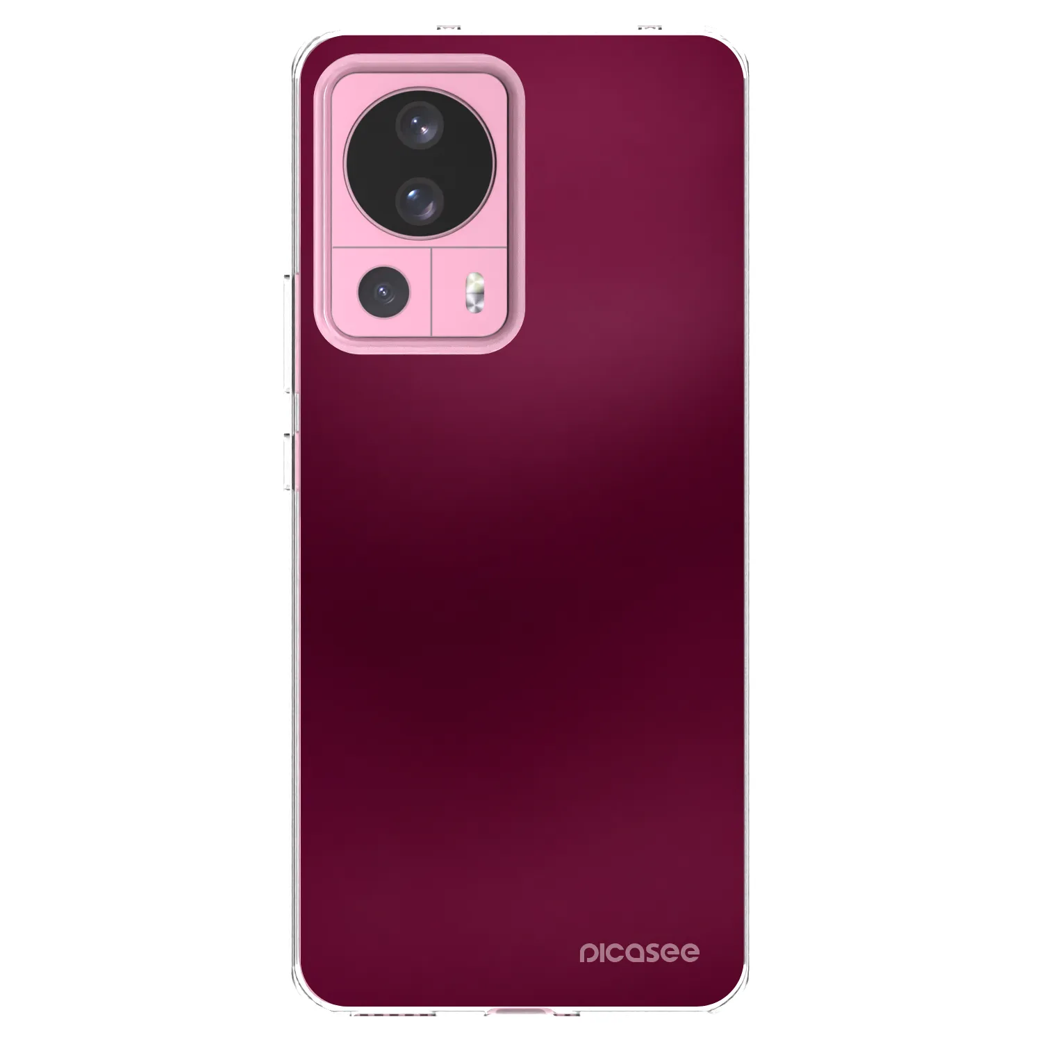Picasee διαφανής θήκη σιλικόνης Xiaomi 13 Lite - Velvet Bordeaux