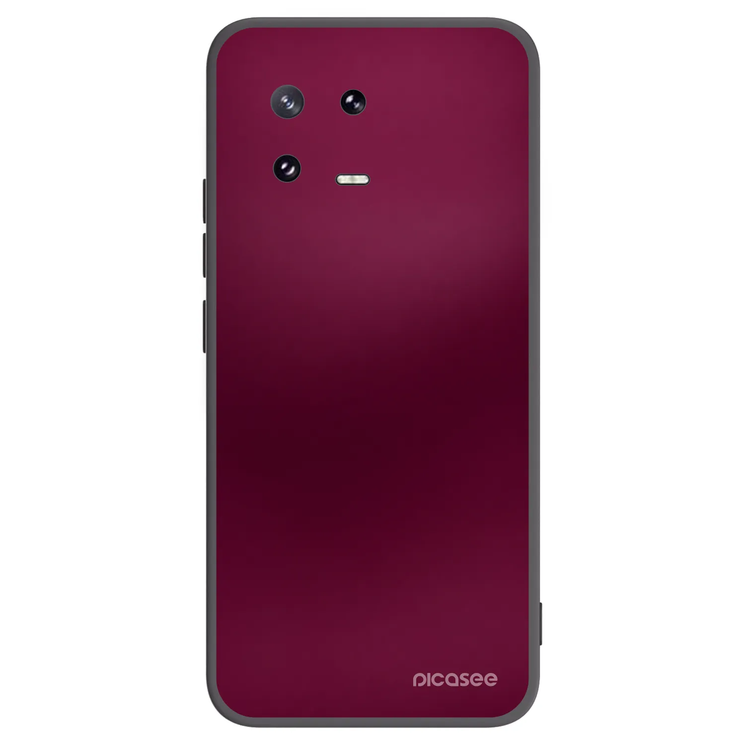 Picasee Μαύρη θήκη σιλικόνης για Xiaomi 13 Pro - Velvet Bordeaux