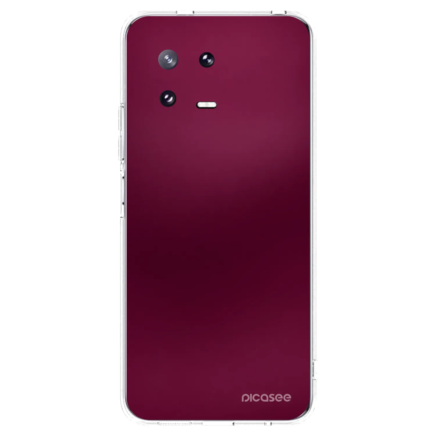 Picasee διαφανής θήκη σιλικόνης Xiaomi 13 Pro - Velvet Bordeaux