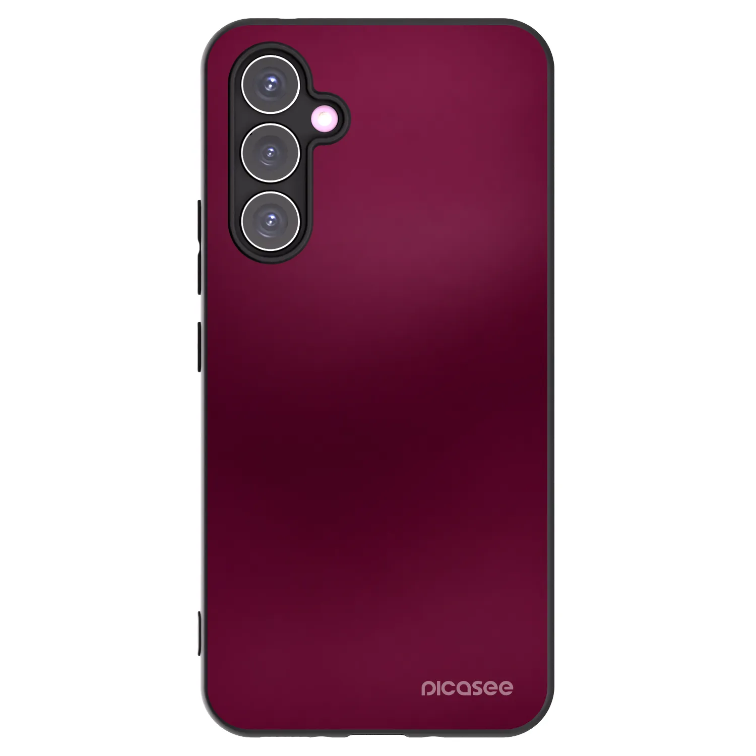 Picasee Μαύρη θήκη σιλικόνης για Samsung Galaxy A54 5G A546B - Velvet Bordeaux