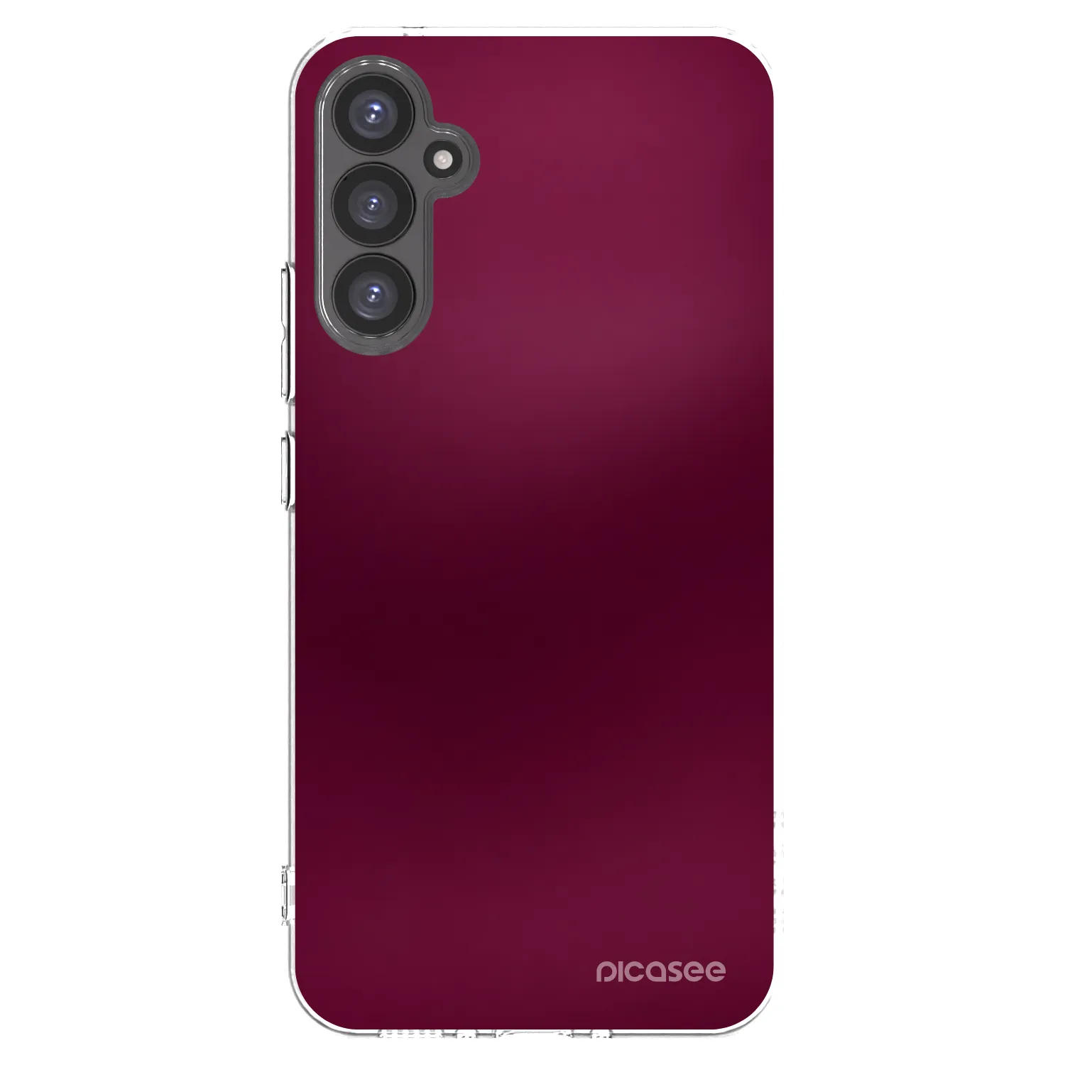Picasee διαφανής θήκη σιλικόνης Samsung Galaxy A34 5G A346B - Velvet Bordeaux