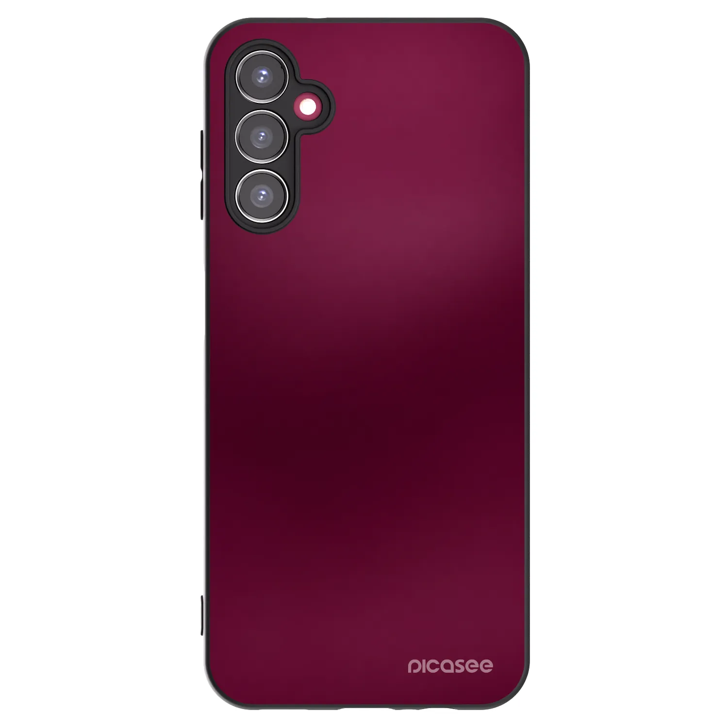 Picasee Μαύρη θήκη σιλικόνης για Samsung Galaxy A14 5G A146P - Velvet Bordeaux