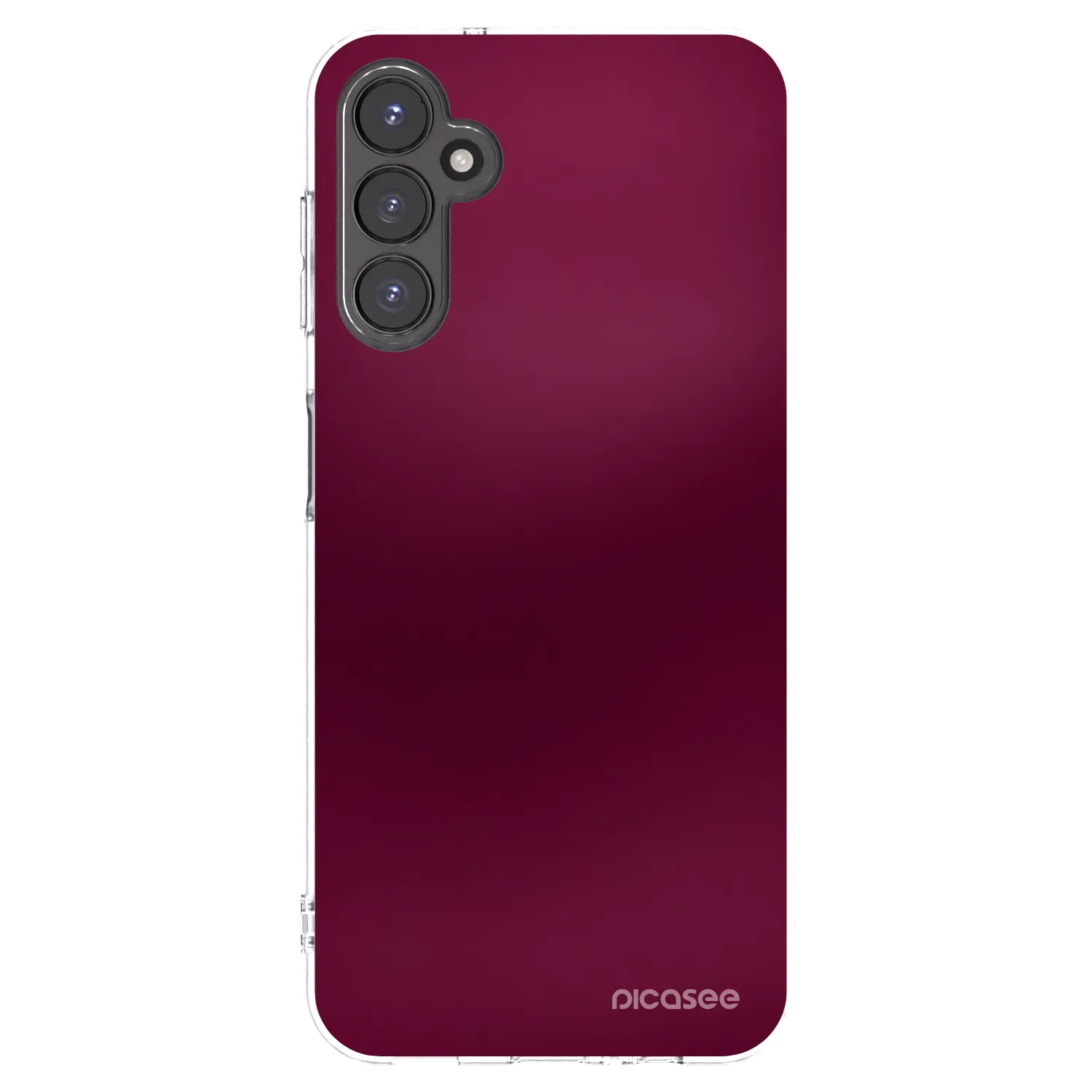 Picasee διαφανής θήκη σιλικόνης Samsung Galaxy A14 5G A146P - Velvet Bordeaux