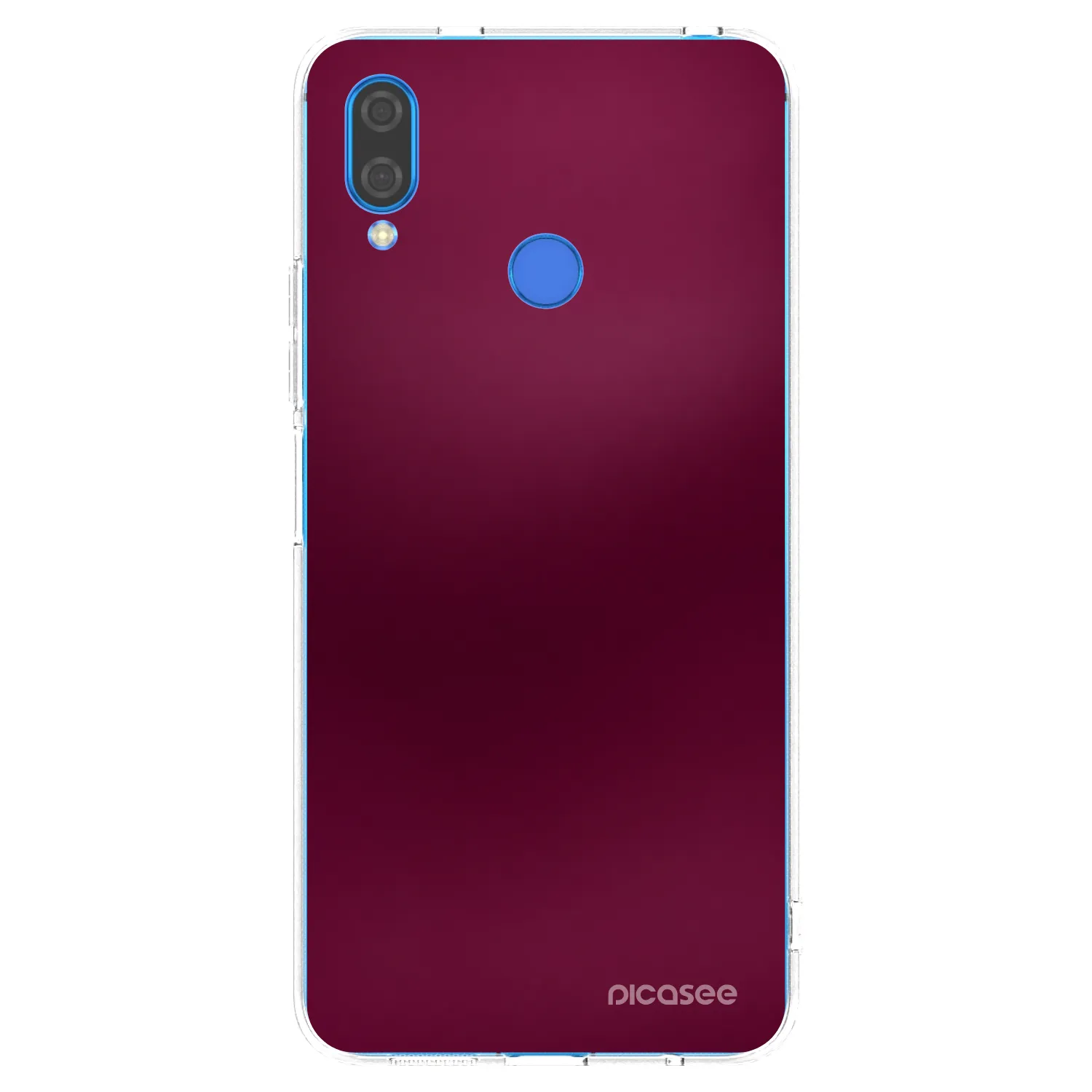 Picasee διαφανής θήκη σιλικόνης Huawei Nova 3i - Velvet Bordeaux