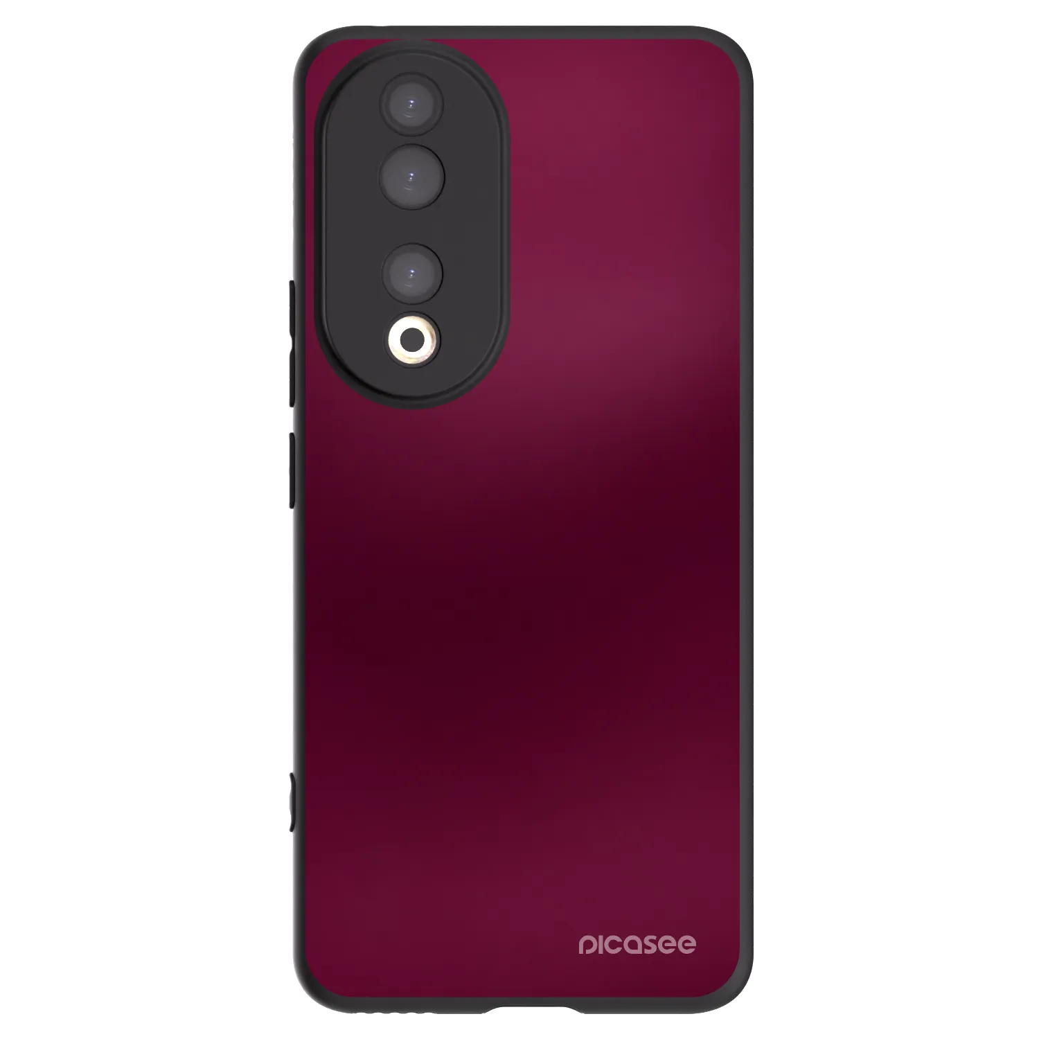 Picasee Μαύρη θήκη σιλικόνης για Honor 90 5G - Velvet Bordeaux