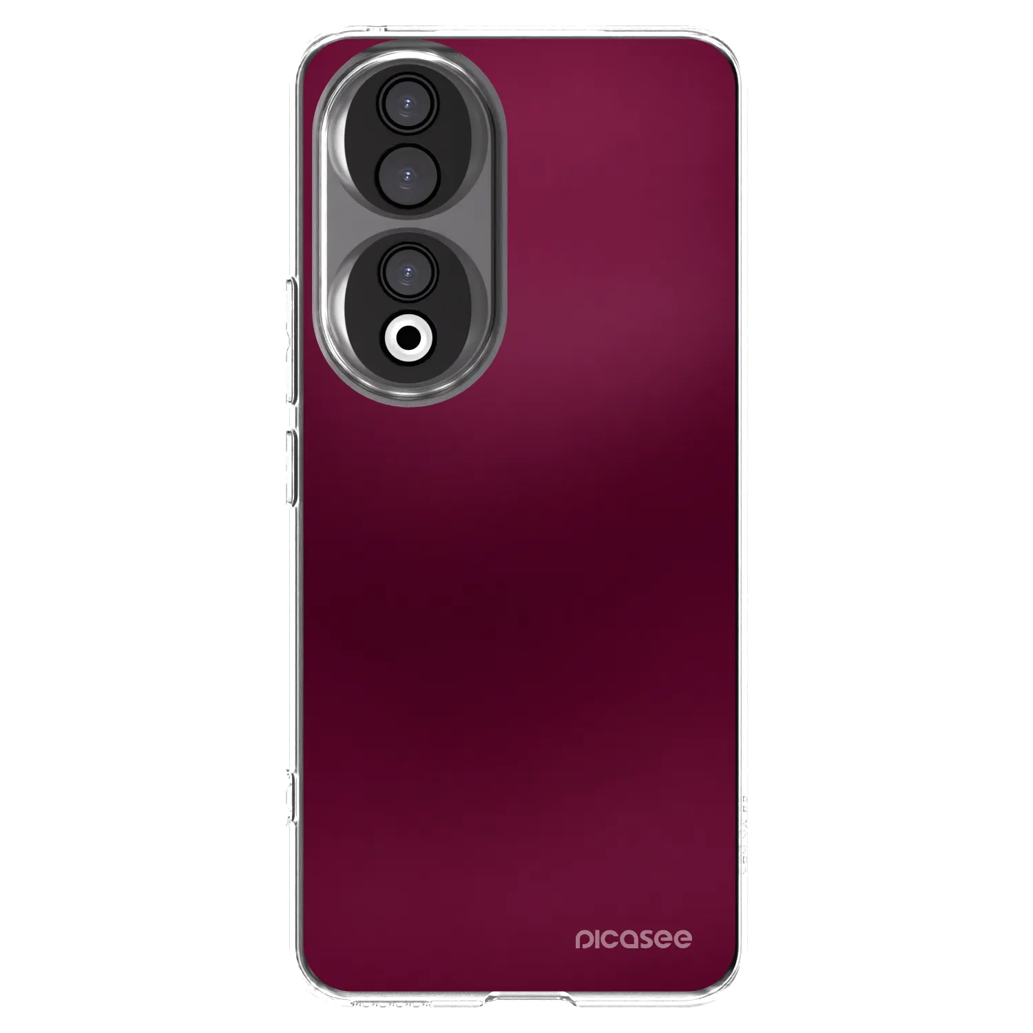 Picasee διαφανής θήκη σιλικόνης Honor 90 5G - Velvet Bordeaux