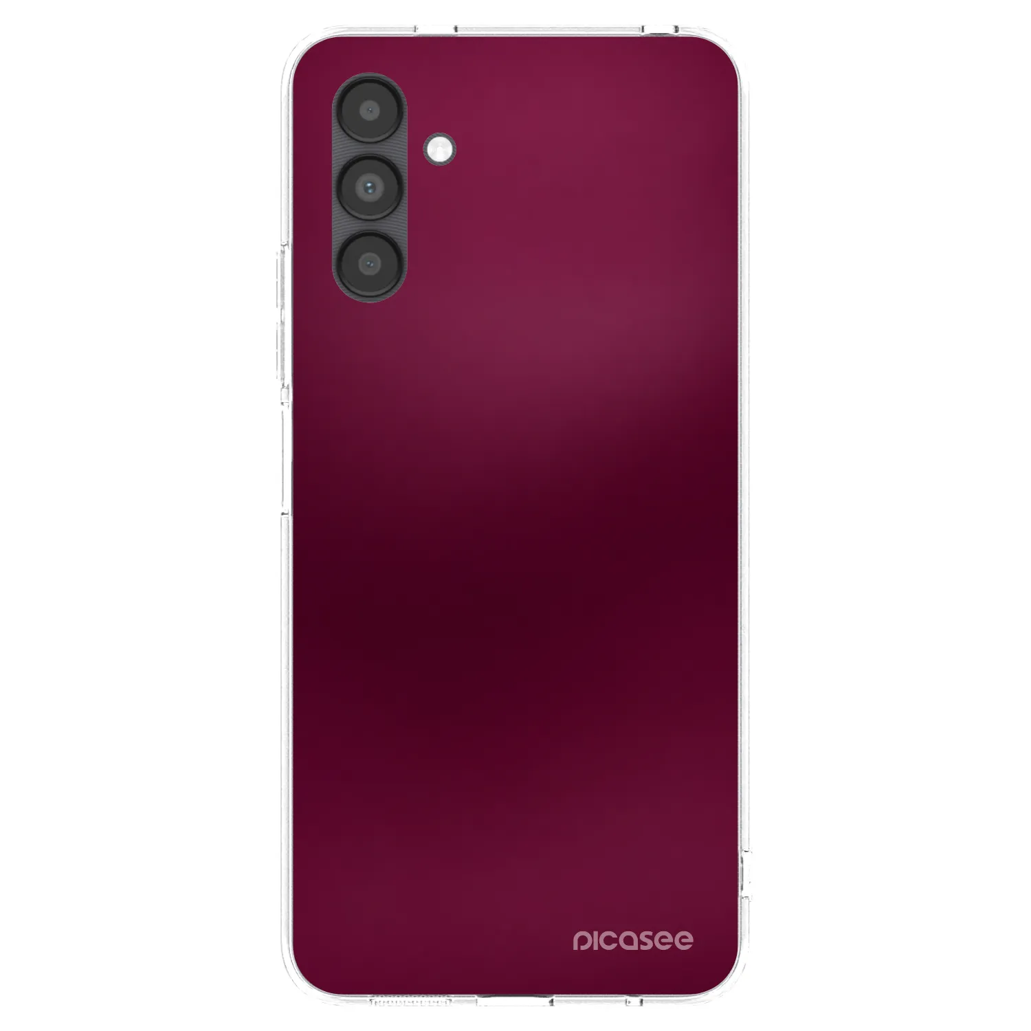 Picasee διαφανής θήκη σιλικόνης Samsung Galaxy A04s A047F - Velvet Bordeaux