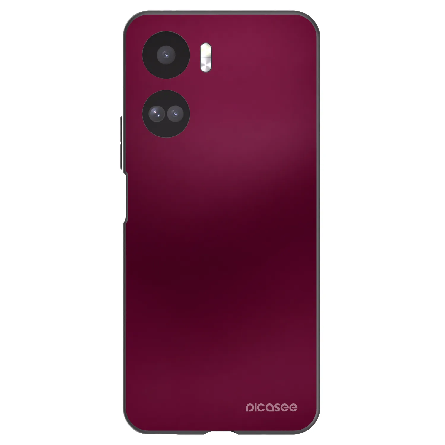 Picasee Μαύρη θήκη σιλικόνης για Honor 90 Lite 5G - Velvet Bordeaux