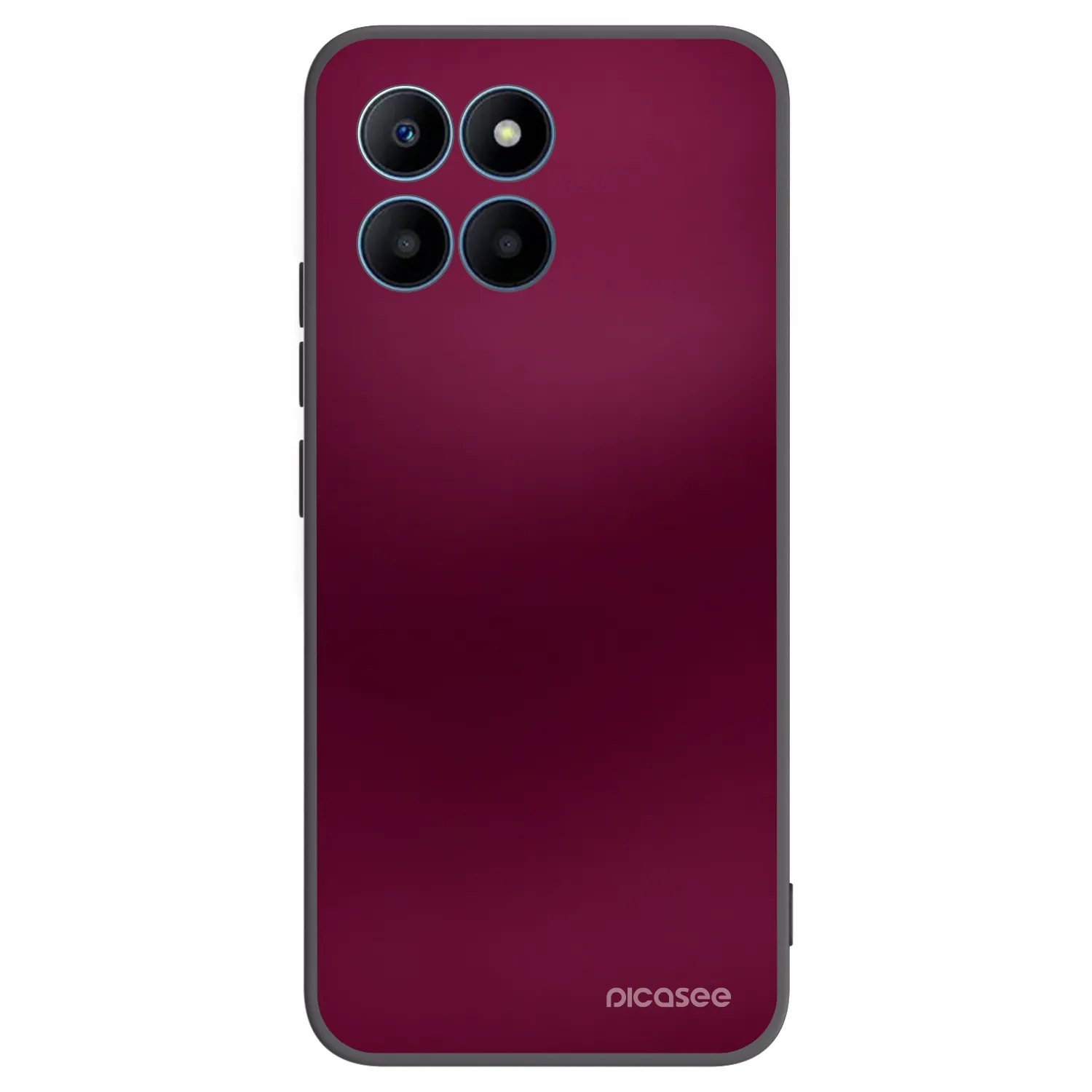 Picasee Μαύρη θήκη σιλικόνης για Honor 70 Lite - Velvet Bordeaux