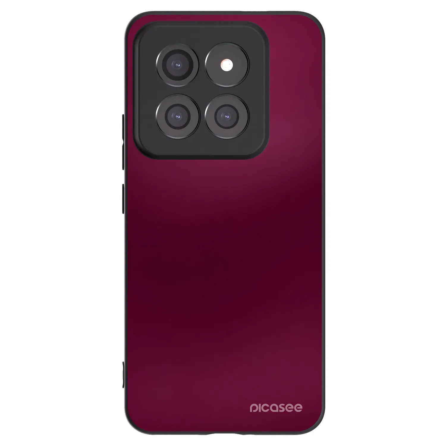 Picasee Μαύρη θήκη σιλικόνης για Xiaomi 14 Pro - Velvet Bordeaux