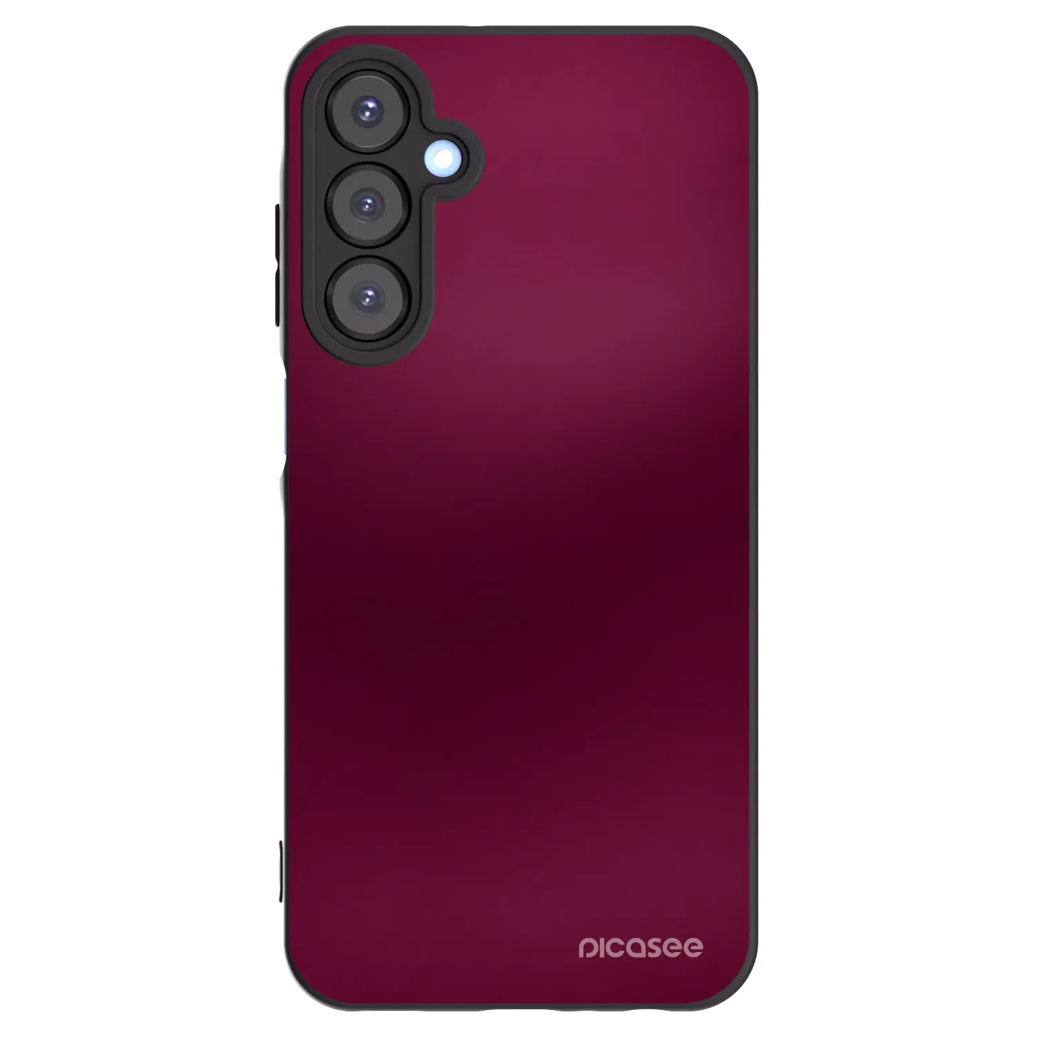 Picasee Μαύρη θήκη σιλικόνης για Samsung Galaxy A25 A256B 5G - Velvet Bordeaux