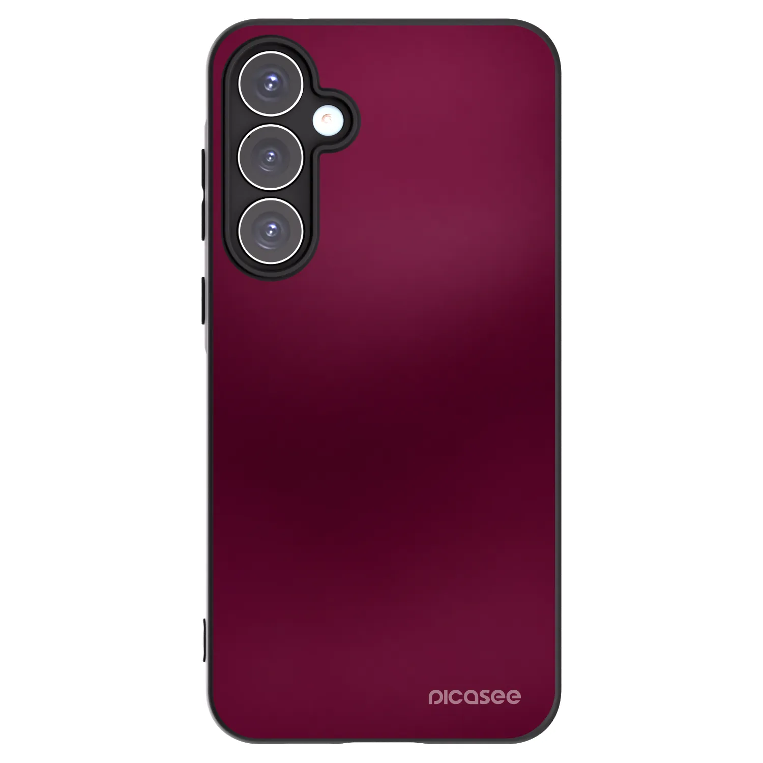Picasee Μαύρη θήκη σιλικόνης για Samsung Galaxy A55 5G A556B - Velvet Bordeaux