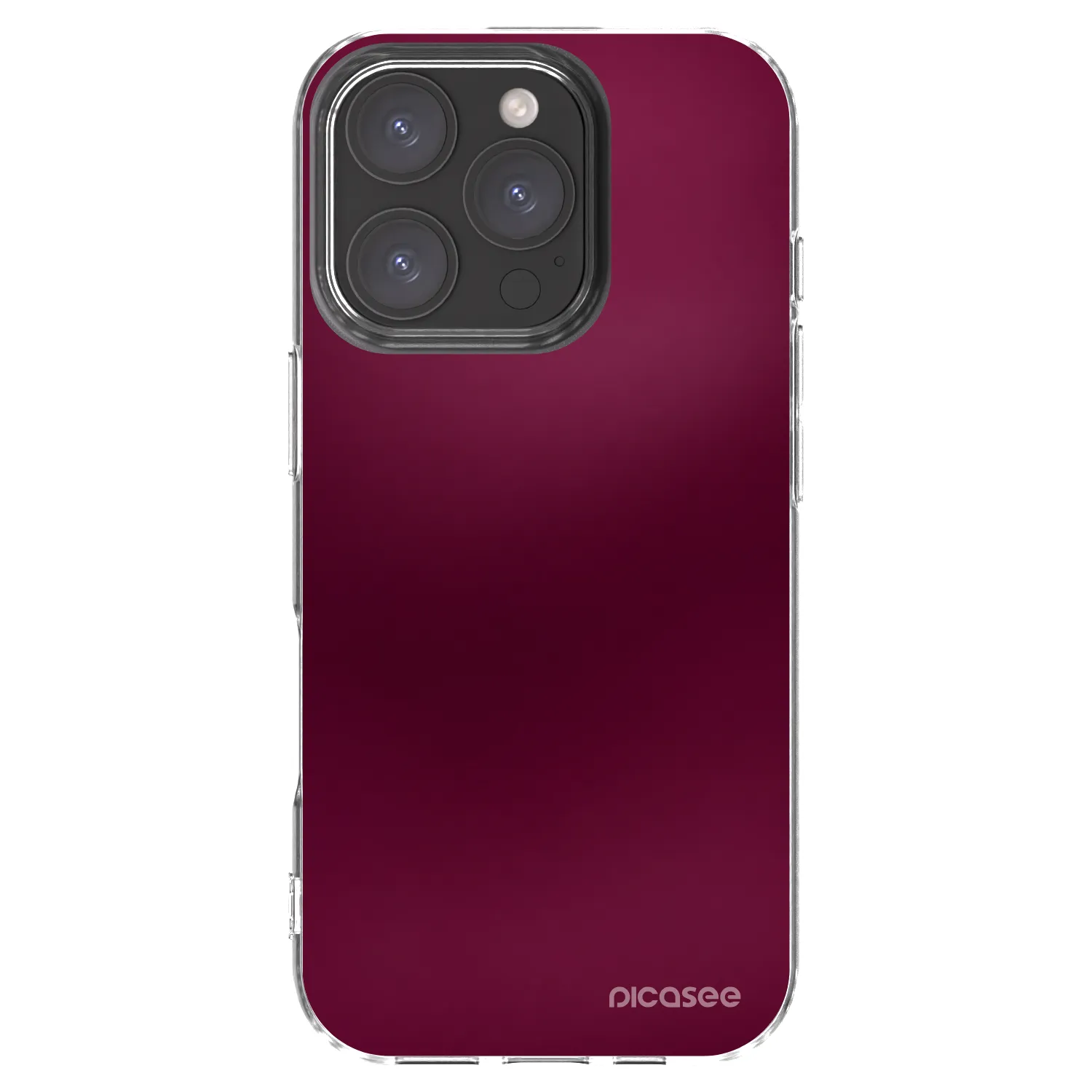 Picasee διαφανής θήκη σιλικόνης Apple iPhone 16 Pro - Velvet Bordeaux