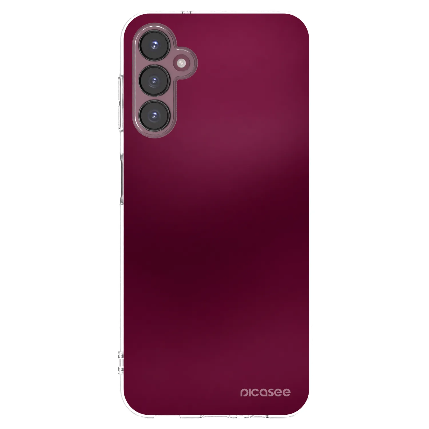 Picasee διαφανής θήκη σιλικόνης Samsung Galaxy A05s A057G - Velvet Bordeaux