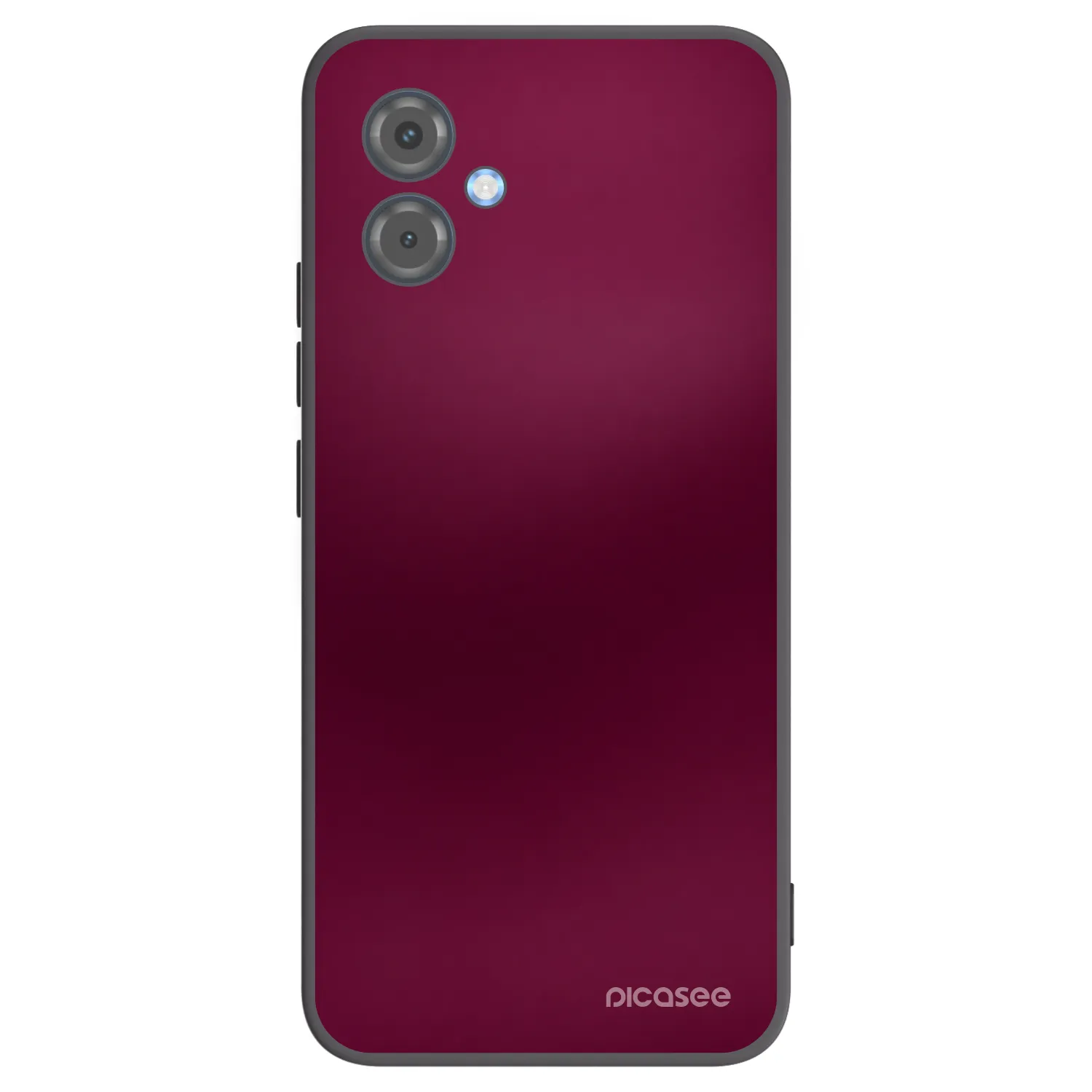Picasee Μαύρη θήκη σιλικόνης για Motorola Moto G14 - Velvet Bordeaux