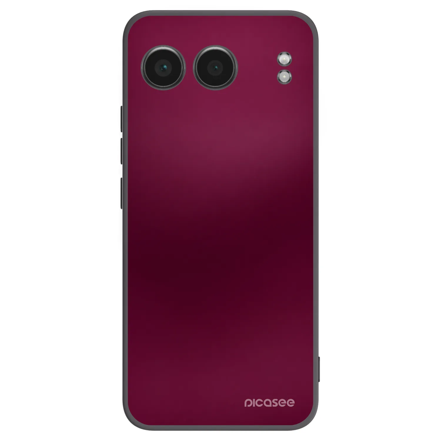Picasee Μαύρη θήκη σιλικόνης για OnePlus Nord 4 - Velvet Bordeaux