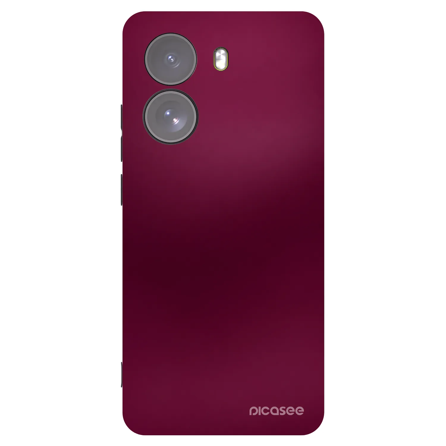 Picasee Μαύρη θήκη σιλικόνης για Xiaomi Poco X7 - Velvet Bordeaux