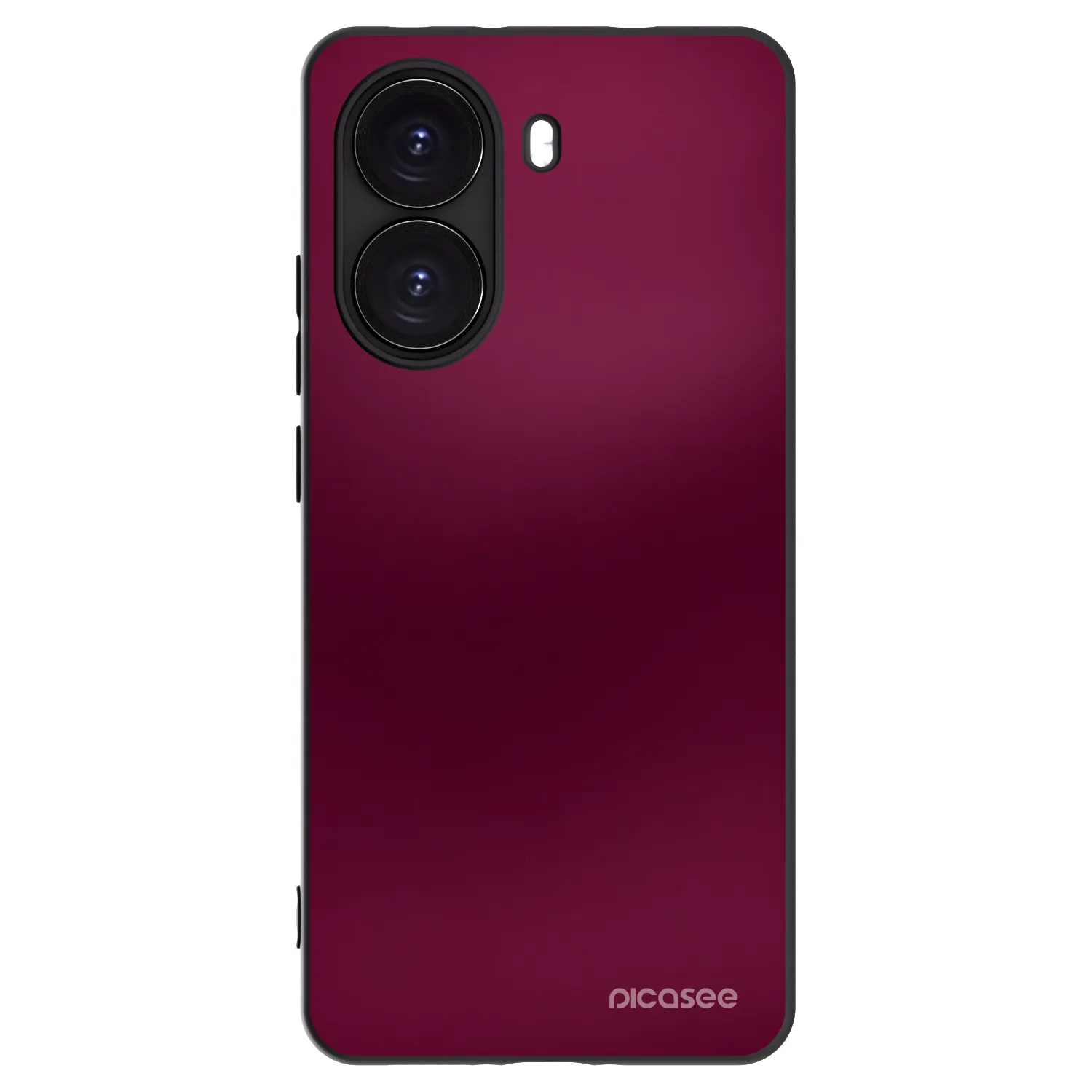 Picasee Μαύρη θήκη σιλικόνης για Xiaomi Poco X7 Pro 5G - Velvet Bordeaux