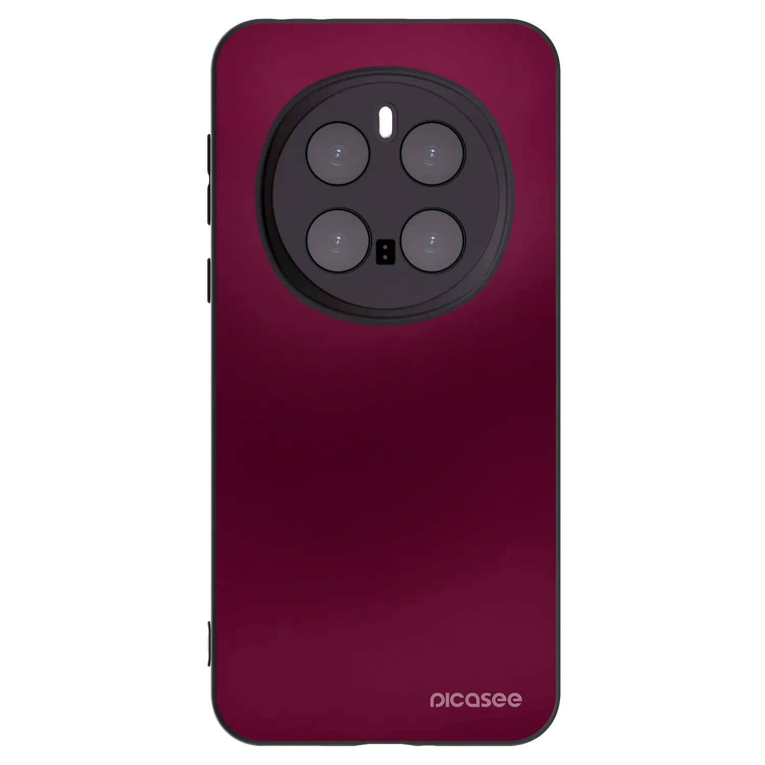 Picasee Μαύρη θήκη σιλικόνης για Honor Magic7 Pro 5G - Velvet Bordeaux