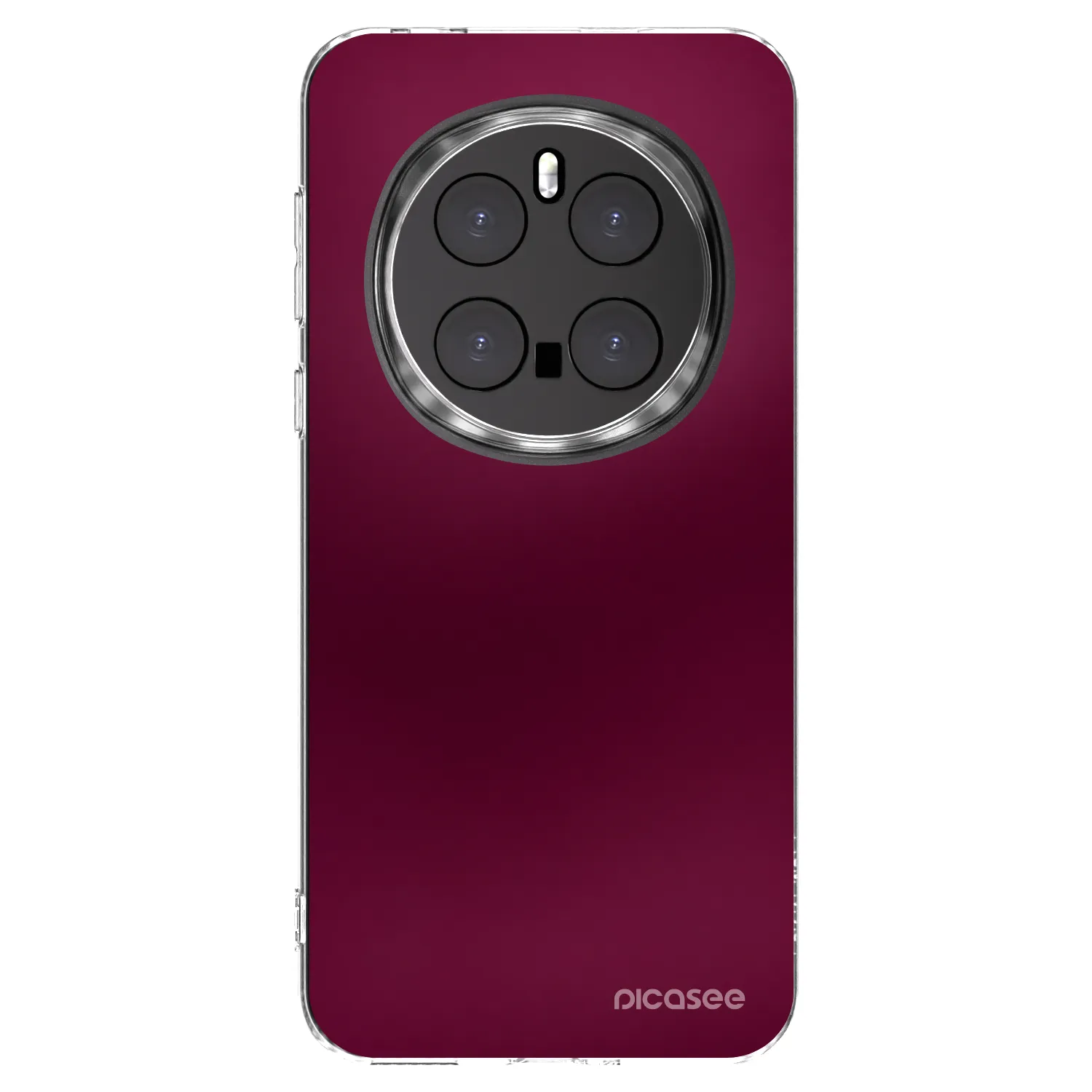 Picasee διαφανής θήκη σιλικόνης Honor Magic7 Pro 5G - Velvet Bordeaux