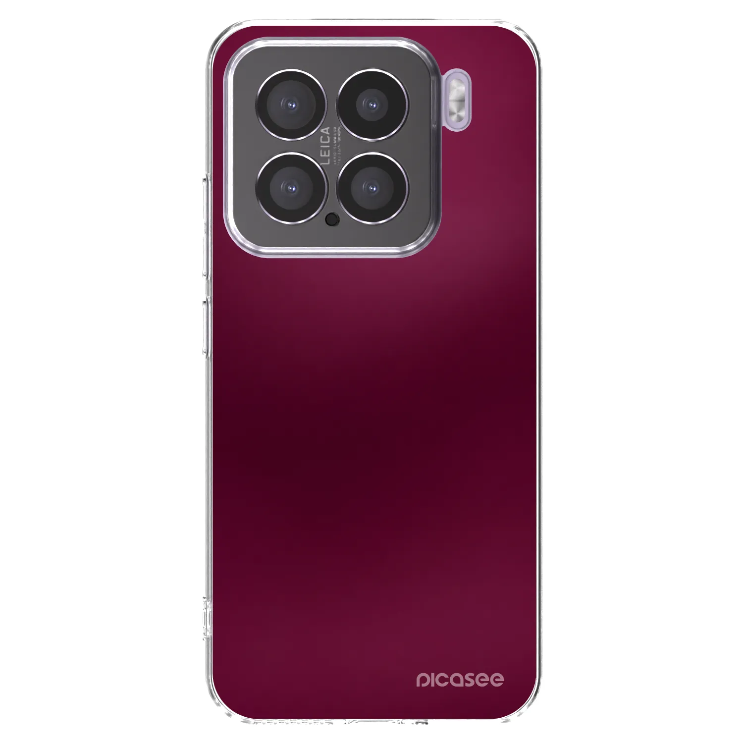 Picasee διαφανής θήκη σιλικόνης Xiaomi 15 - Velvet Bordeaux