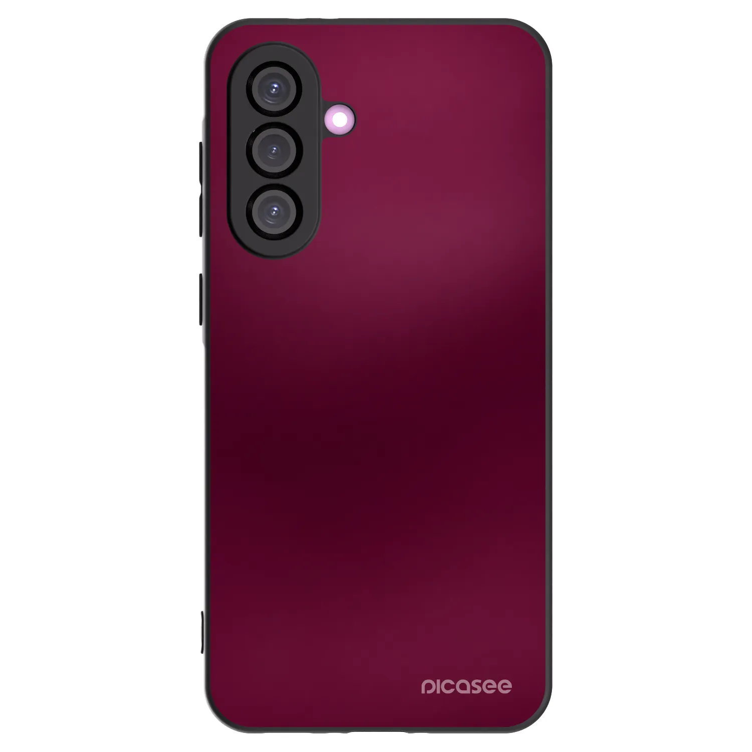 Picasee Μαύρη θήκη σιλικόνης για Samsung Galaxy A36 5G - Velvet Bordeaux