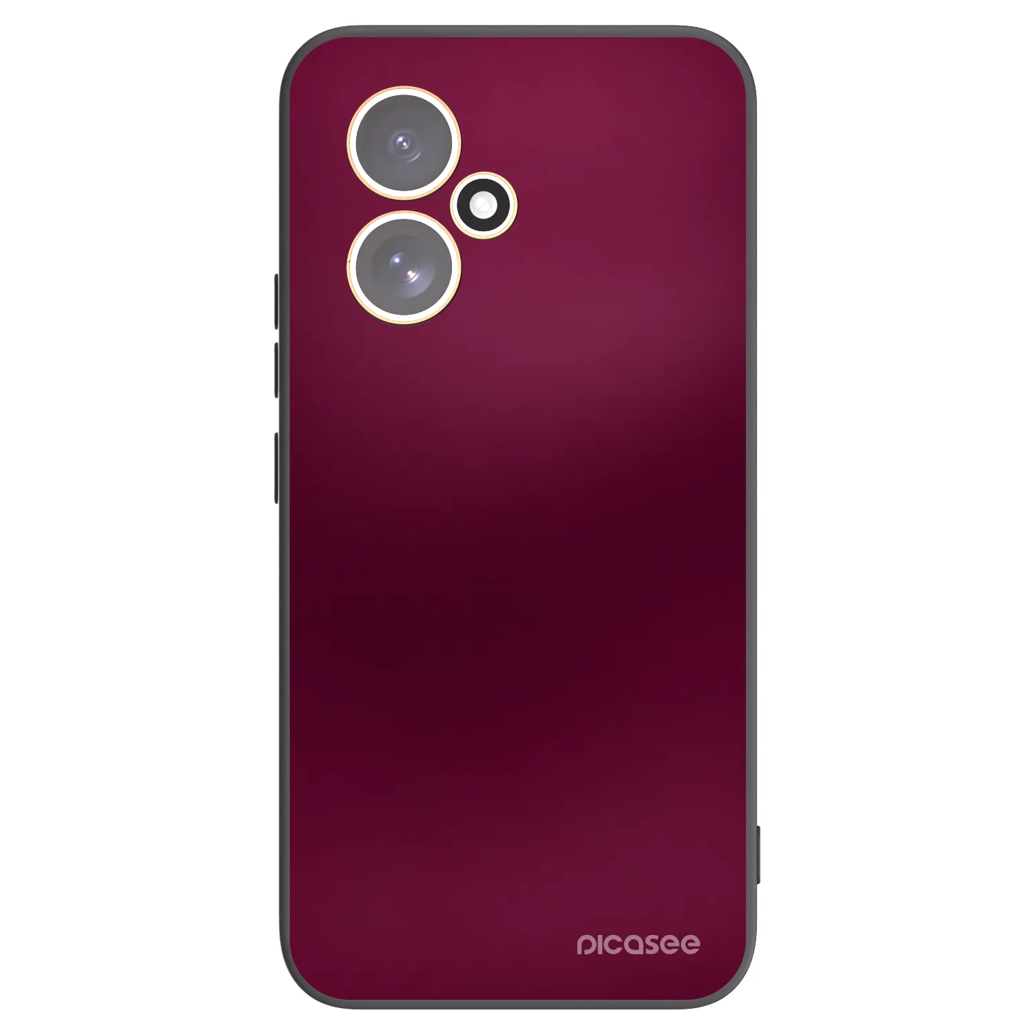 Picasee Μαύρη θήκη σιλικόνης για Honor 400 5G - Velvet Bordeaux