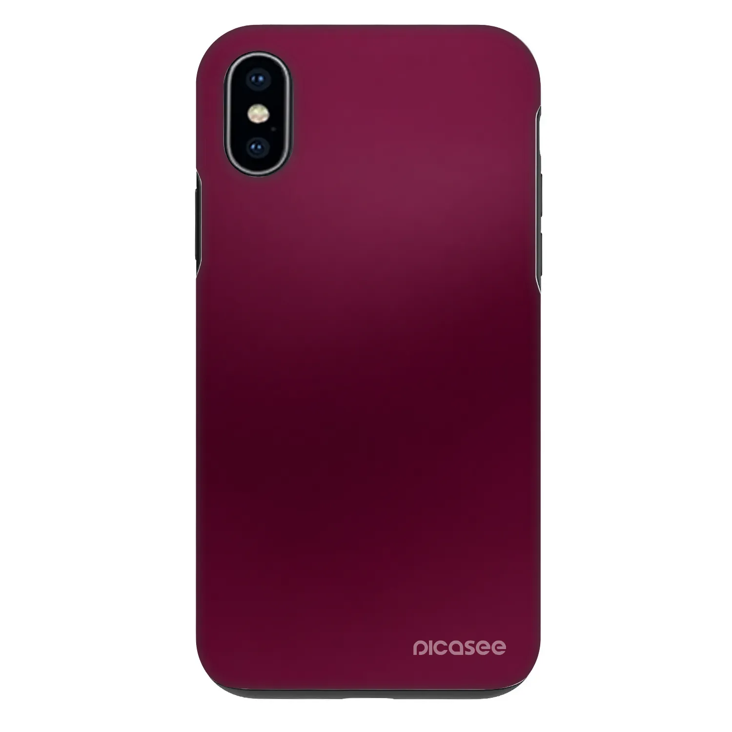 Picasee Fashion Case για Apple iPhone X/XS - Velvet Bordeaux