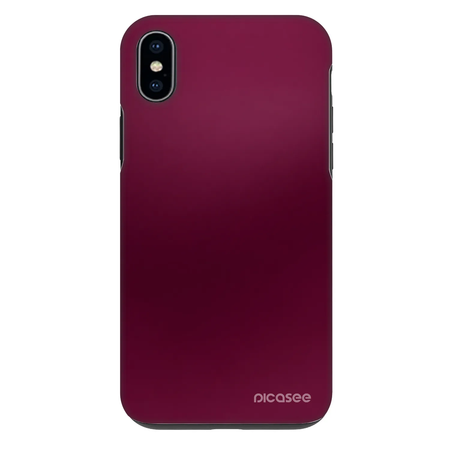 Picasee Fashion Case για Apple iPhone XS Max - Velvet Bordeaux