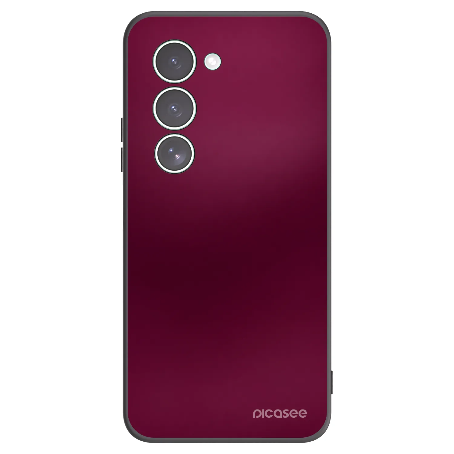Picasee Μαύρη θήκη σιλικόνης για Xiaomi Redmi 15 5G - Velvet Bordeaux