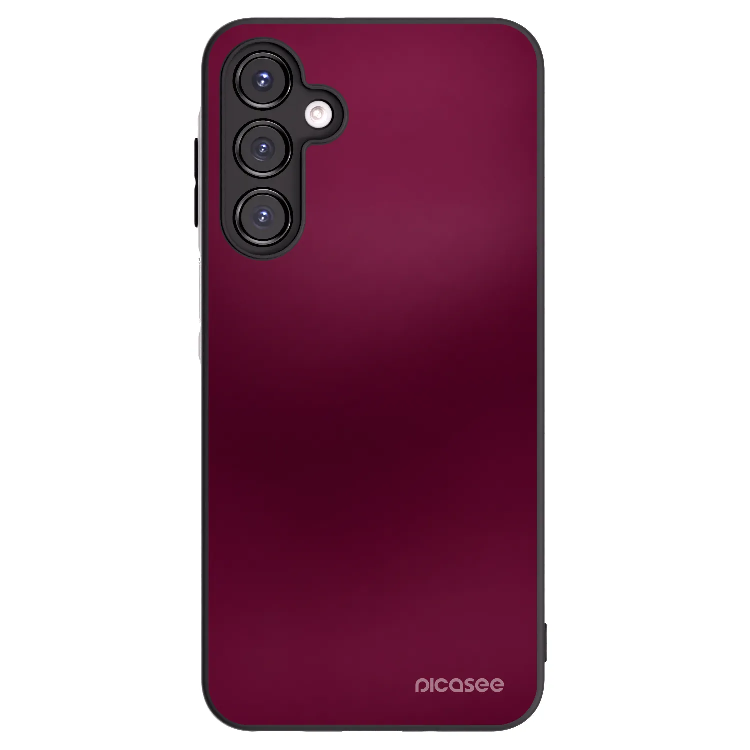 Picasee Μαύρη θήκη σιλικόνης για Samsung Galaxy A16 4G - Velvet Bordeaux